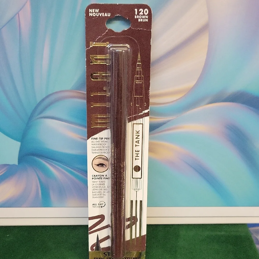 Milani The Tank 120 Brown Eyeliner Pen New Sealed Package 0.55ml